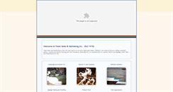 Desktop Screenshot of foamsalesandmarketing.com